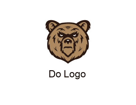 angry bear face