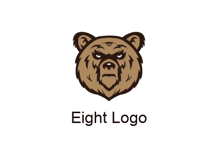 angry bear face
