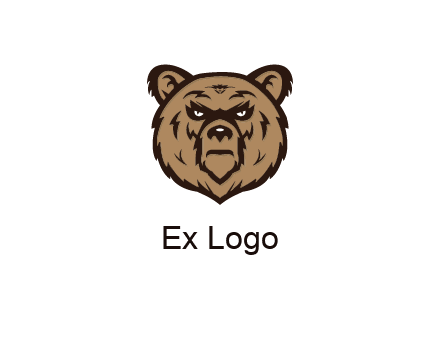 angry bear face