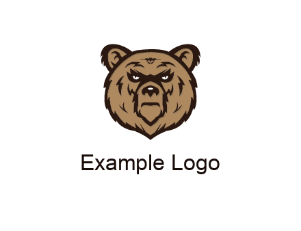 angry bear face
