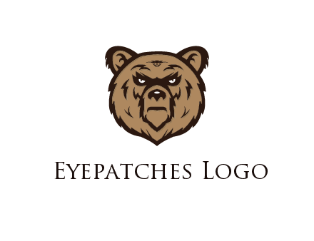 angry bear face
