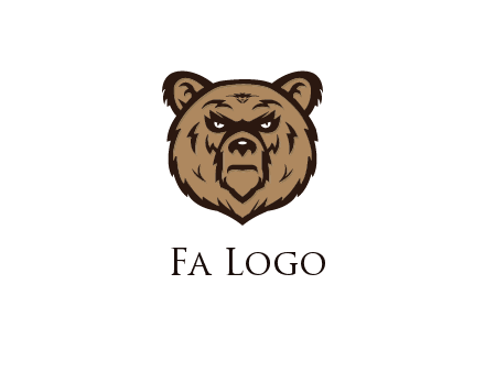 angry bear face