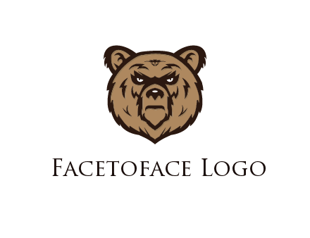 angry bear face