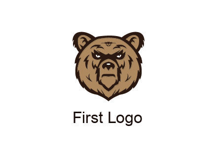 angry bear face