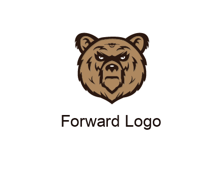 angry bear face