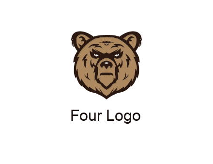 angry bear face