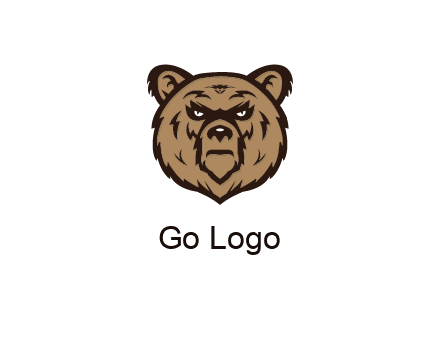 angry bear face