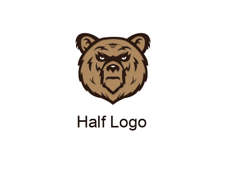 angry bear face