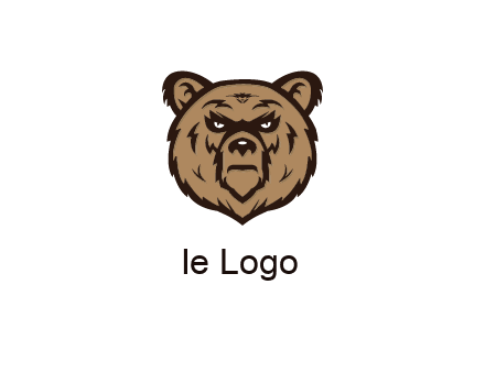 angry bear face