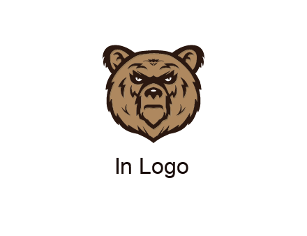 angry bear face
