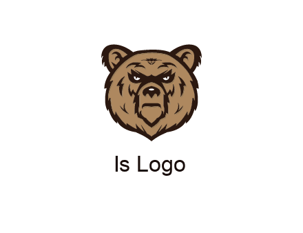 angry bear face
