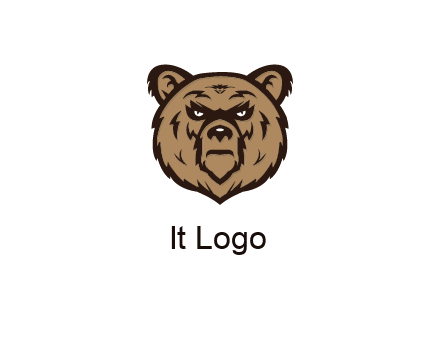 angry bear face