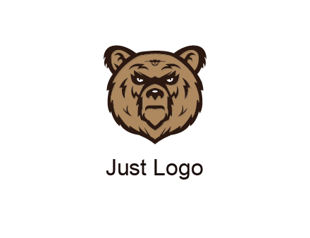 angry bear face