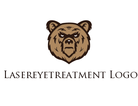 angry bear face