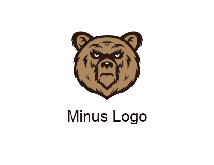 angry bear face