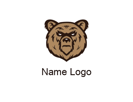 angry bear face