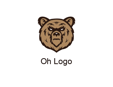 angry bear face