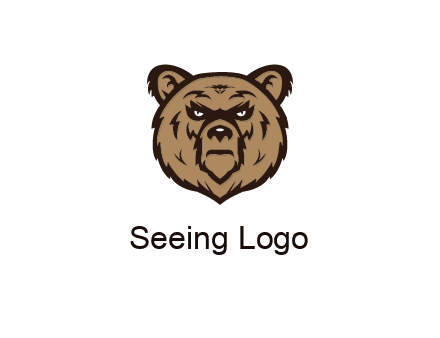 angry bear face
