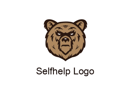 angry bear face