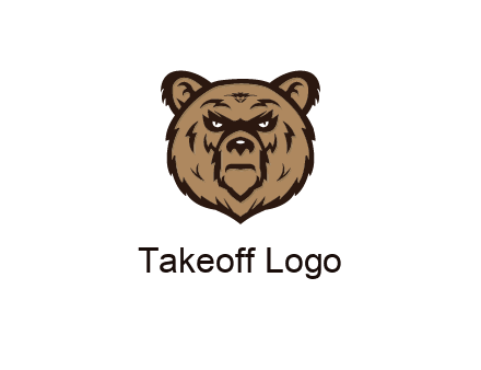 angry bear face