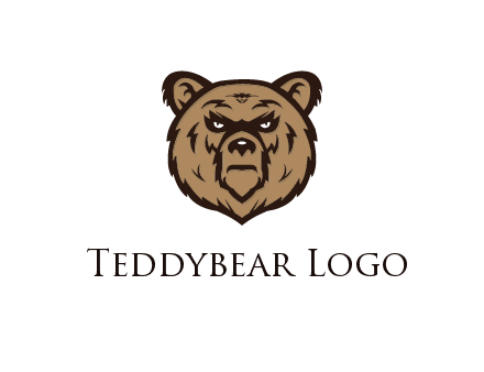 angry bear face
