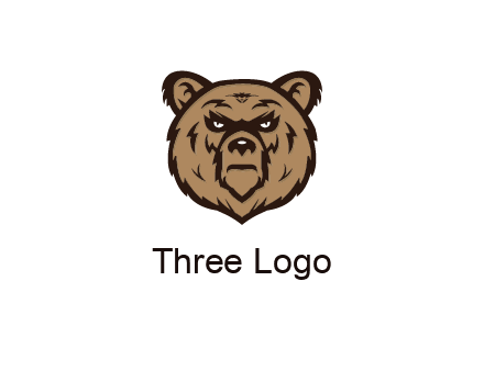 angry bear face