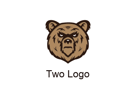 angry bear face