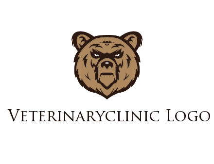 angry bear face