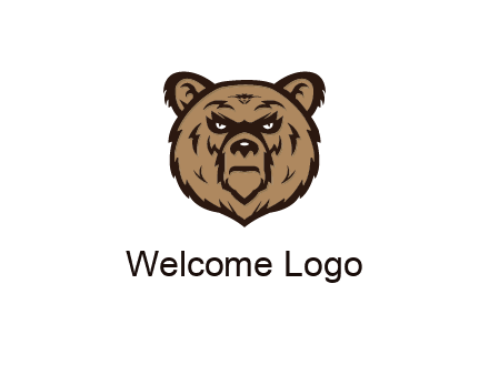 angry bear face