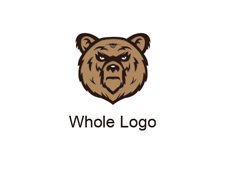 angry bear face