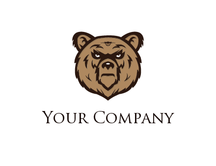 angry bear face