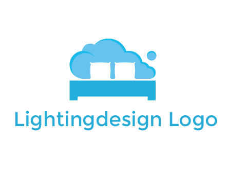 negative spacing pillows in cloud forming bed
