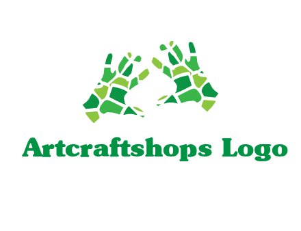 mosaic hands logo
