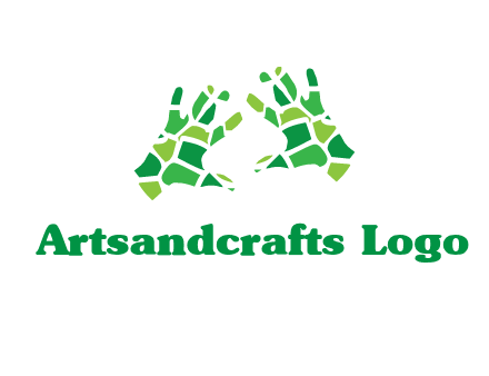 mosaic hands logo