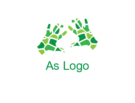 mosaic hands logo