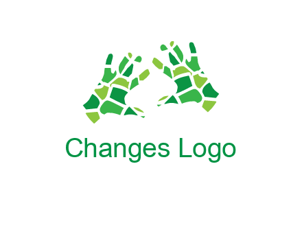 mosaic hands logo