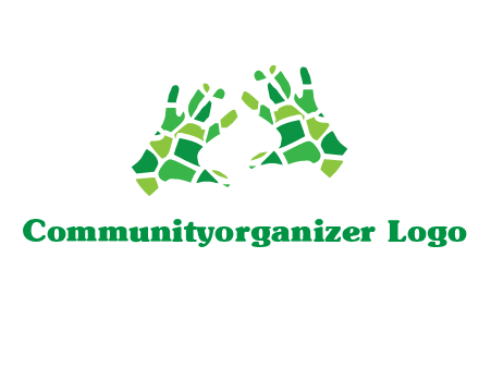 mosaic hands logo