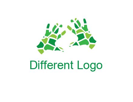 mosaic hands logo