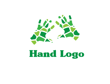 mosaic hands logo