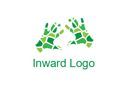 mosaic hands logo