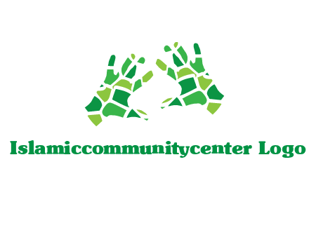 mosaic hands logo