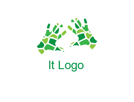 mosaic hands logo