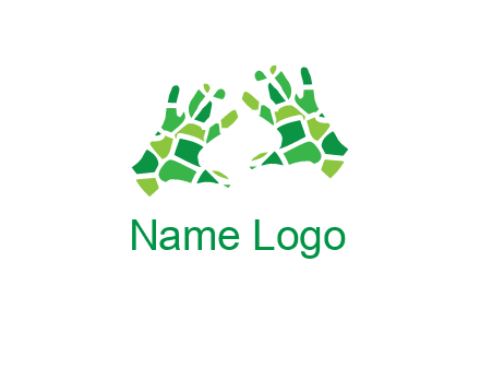 mosaic hands logo