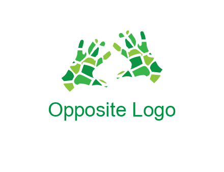 mosaic hands logo