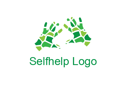 mosaic hands logo
