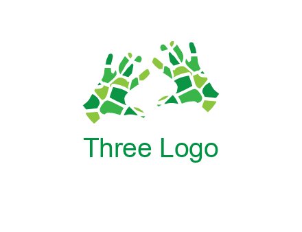 mosaic hands logo