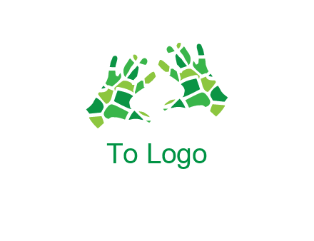 mosaic hands logo