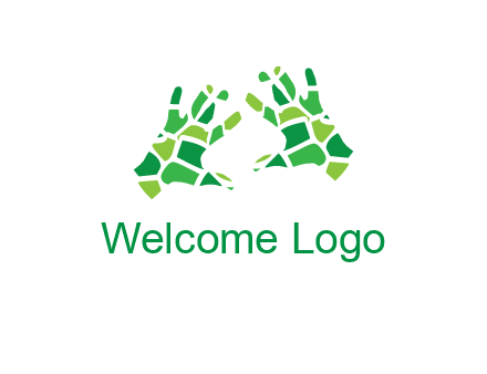 mosaic hands logo
