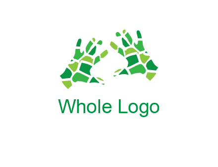 mosaic hands logo