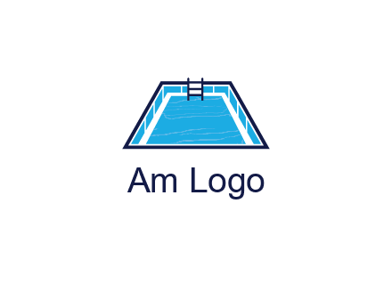 swimming pool with ladder
